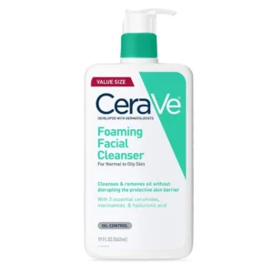 CERAVE - Limpiador facial Espumoso x 19 OZ 562 ML